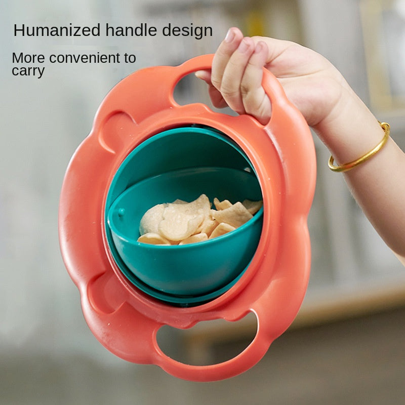 Plato Antiderrame 360° para Bebés y Niños