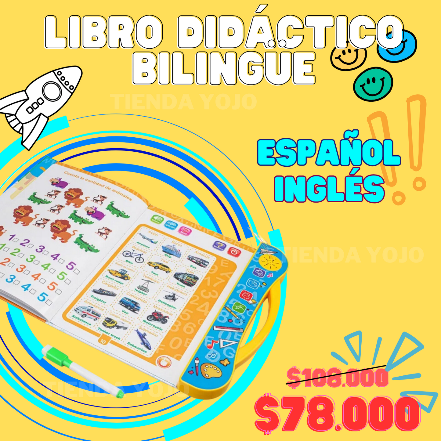 Libro didáctico español/ingles