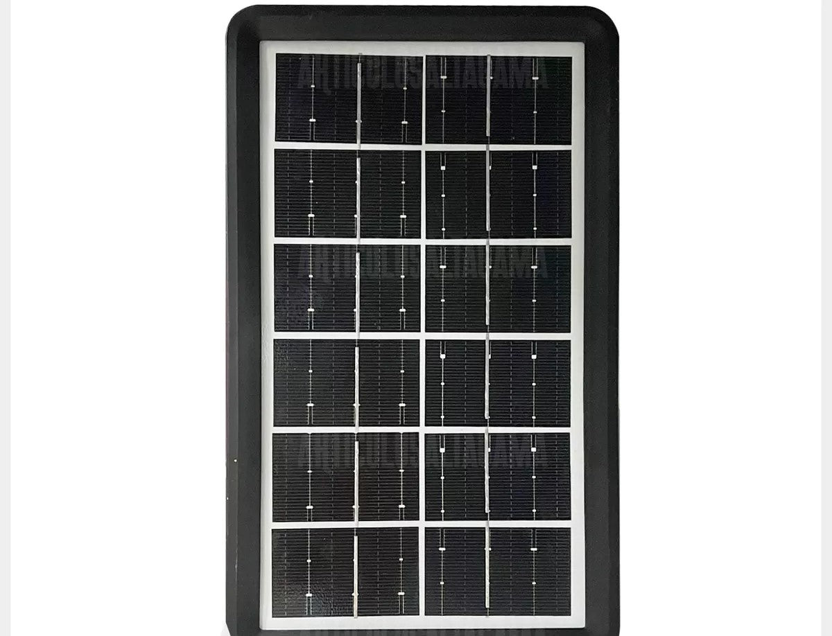 KIT ENERGIA SOLAR + 2 BOMBILLOS