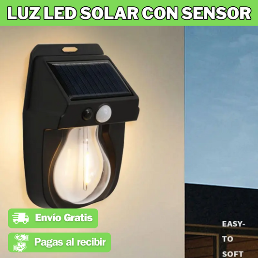 Luz led solar