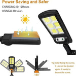 COMBO Lámparas Solares 120LEDS