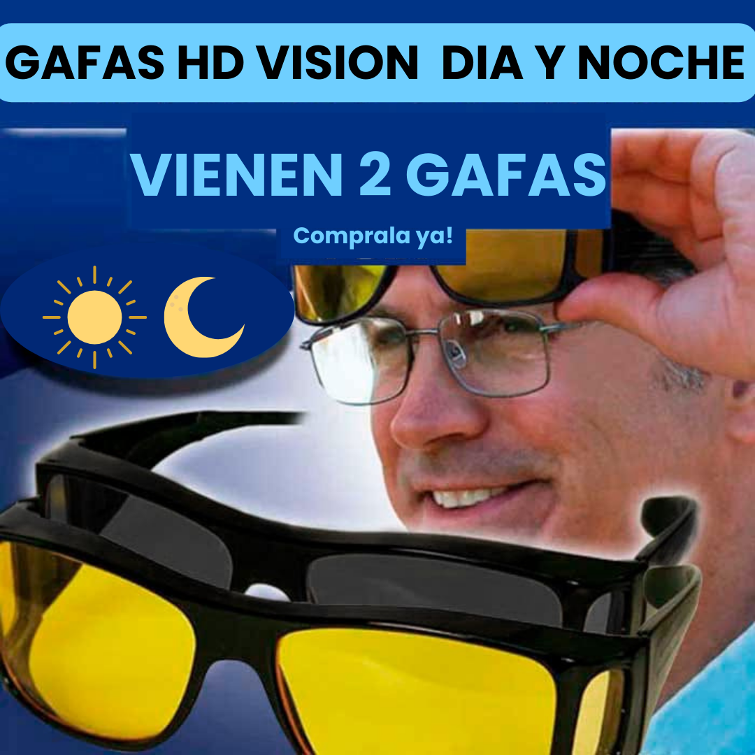 GAFAS HD VISIÓN DIA/NOCHE