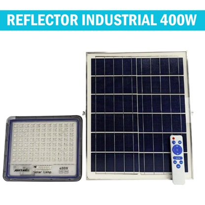 Reflector Solar Industrial 400W 12 Hrs continuas de luz