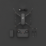 Kit completo Drone G7: drone, control remoto, bateria, helices repuesto, cable USB