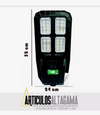 Lámpara Solar Reflector 600W CcLAMP - Sensor de Movimiento + Control Remoto