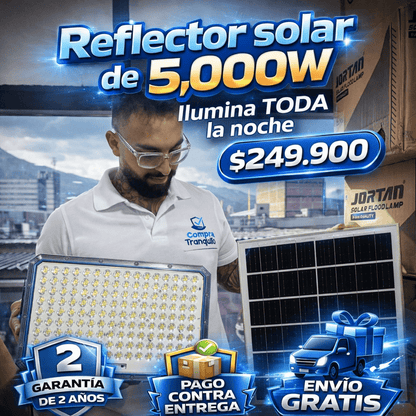Reflector 5.000W Industrial dura TODA la noche