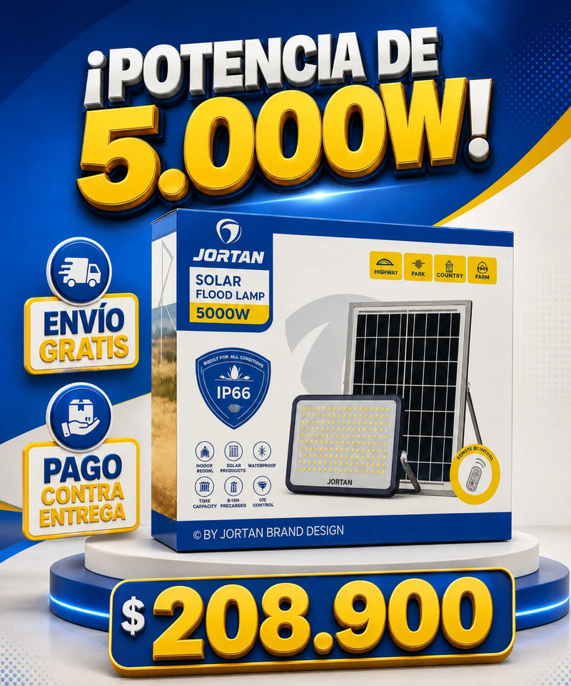 Reflector Solar 5.000W Ultra Potente Trabajo Continuo