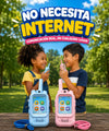 x2 Walkie Talkie Inteligente Para Niños Con Videollamada Pantalla Hd