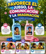 x2 Walkie Talkie Inteligente Para Niños Con Videollamada Pantalla Hd