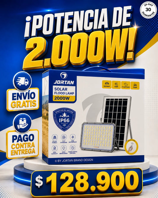 Reflector Solar 2.000W Ultra Potente Trabajo Continuo