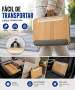 Mesa Portátil Para Laptop Con Almohadas
