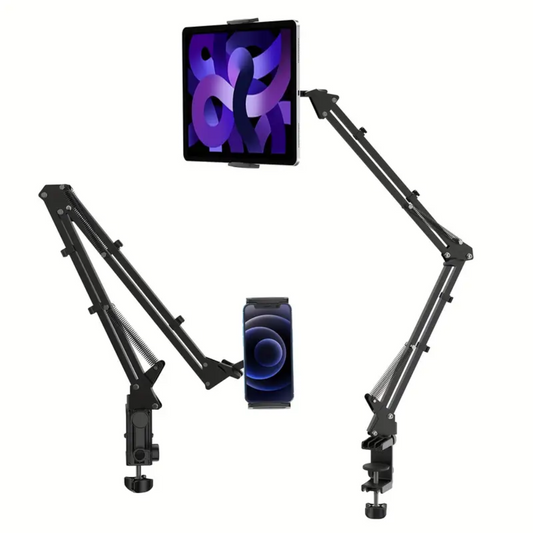 🤳Brazo Metálico Articulado Para Celular y Tablet