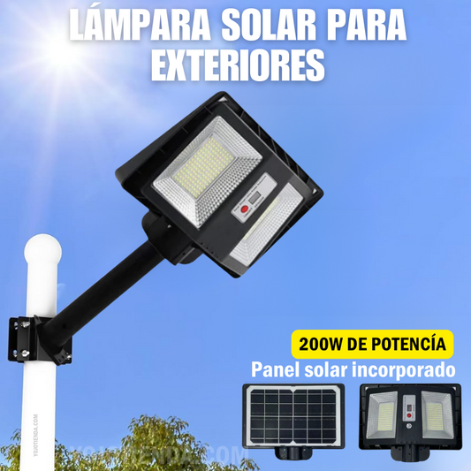 Lámparas Solares 300W y 200W [Combo]