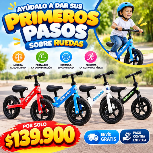 Bicicleta De Equilibrio Ajustable Para Niños