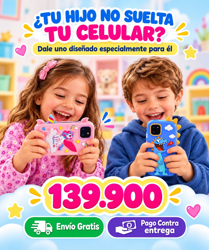 📱Celular Para Niños Juega Mientras Aprende!