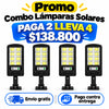 COMBO Lámparas Solares 120LEDS