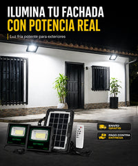 Foco Solar Duo GD-077 - ilumina tu fachada con potencia real