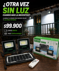 Foco Solar Duo GD-077 - otra vez sin luz, ilumina tu hogar con energia solar