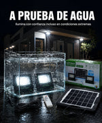 Foco Solar Duo GD-077 - a prueba de agua, ilumina con confianza en condiciones extremas
