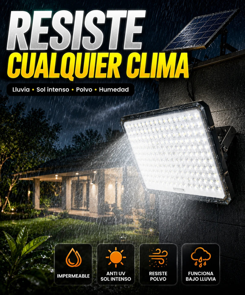 Reflector Solar JORTAN 5000W - Resiste cualquier clima: lluvia, sol intenso, polvo, humedad