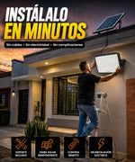 Reflector Solar JORTAN 5000W - Instalalo en minutos, sin cables, sin electricidad