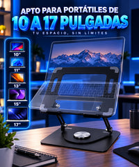 Soporte GS01 Giratorio Ajustable Metalico
