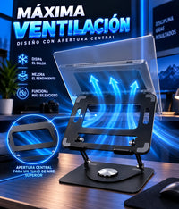 Soporte GS01 Giratorio Ajustable Metalico