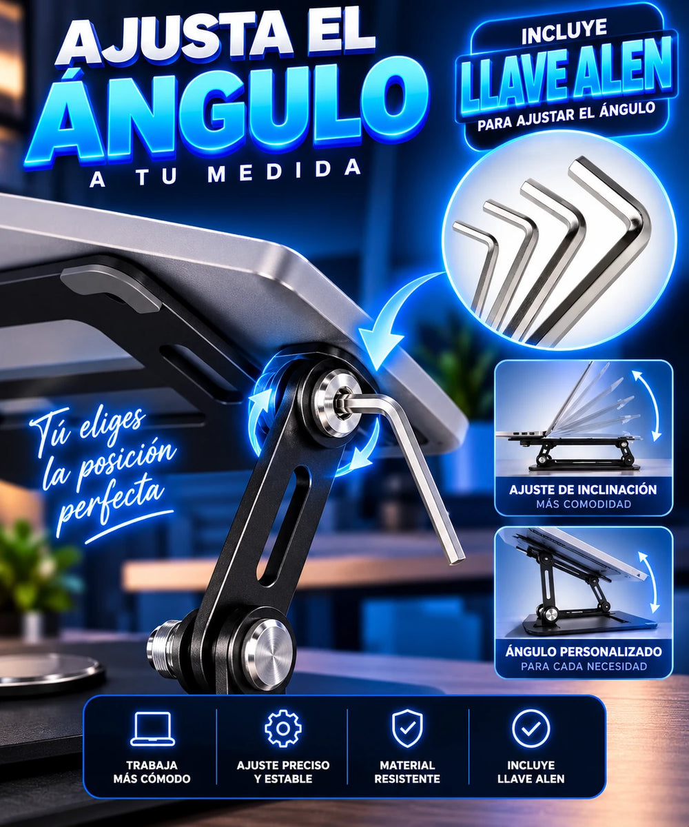 Soporte GS01 Giratorio Ajustable Metalico