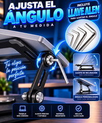 Soporte GS01 Giratorio Ajustable Metalico